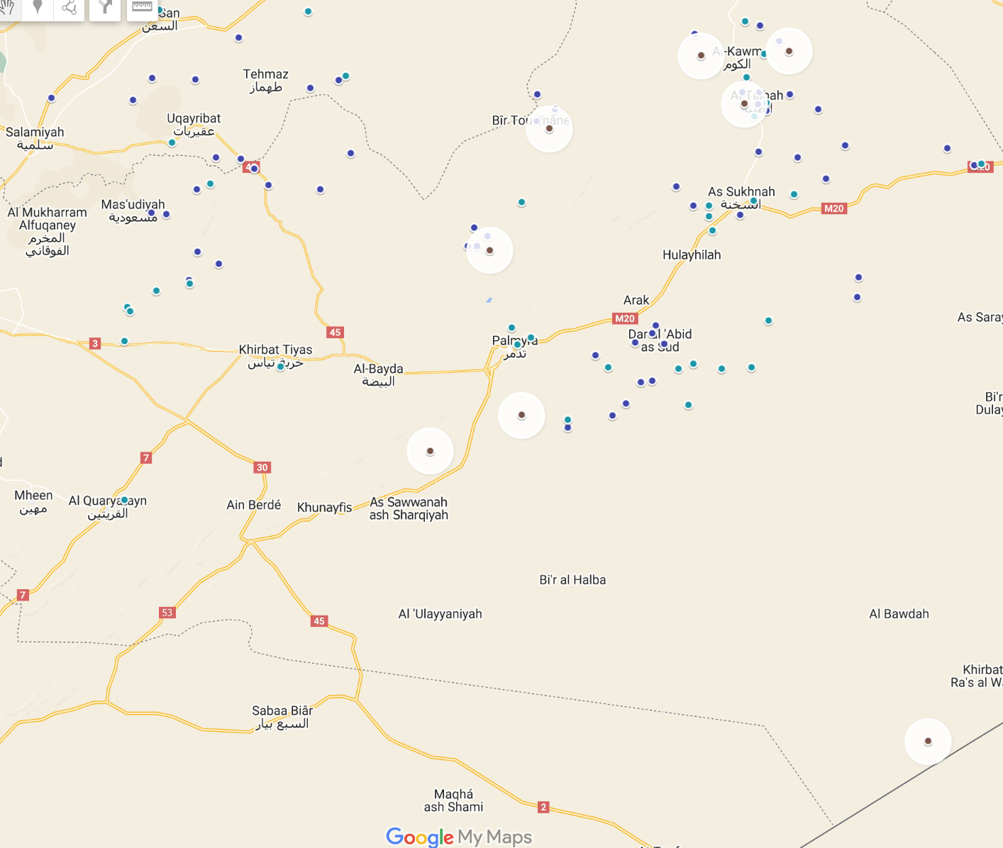 isis redux aug 2024 map of attacks homs