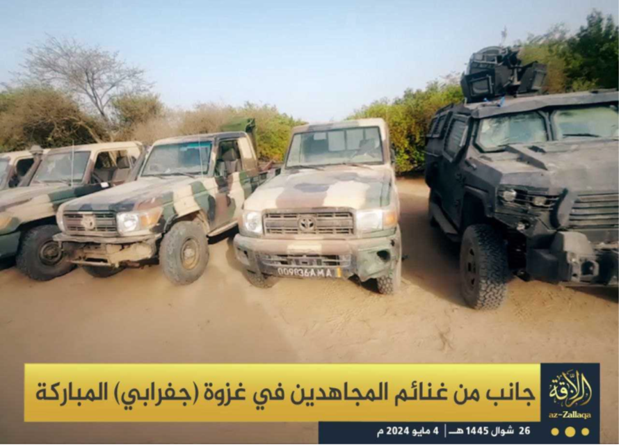 loot obtained by jnim in mali 1