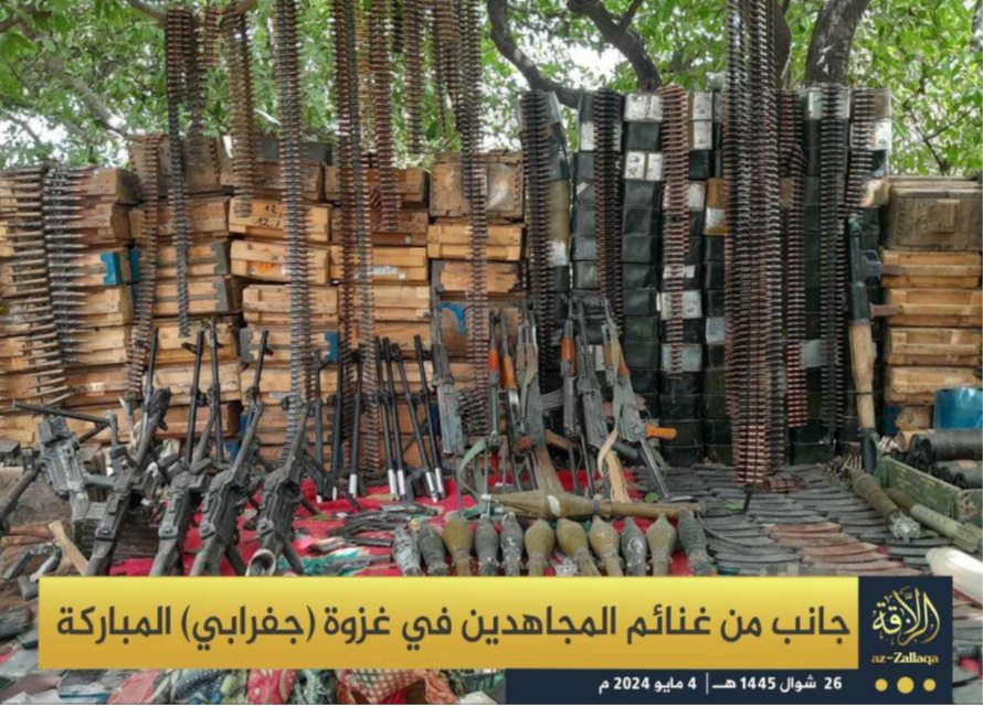 loot obtained by jnim in mali 3