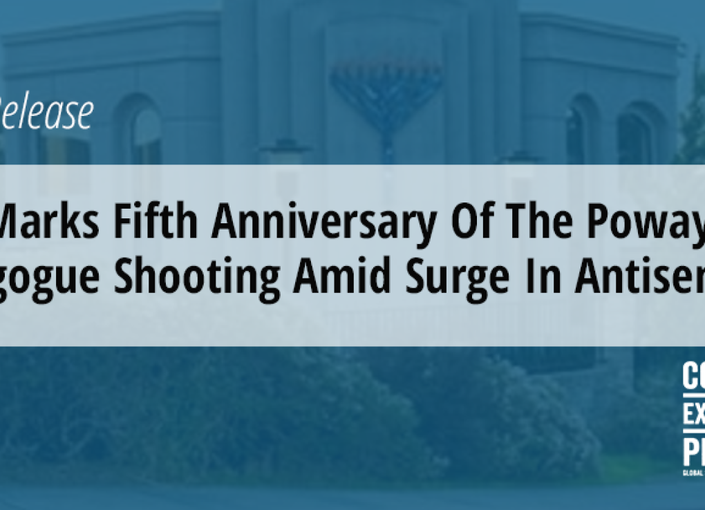 U.S. Marks Fifth Anniversary Of The Poway Synagogue Shooting Amid Surge ...