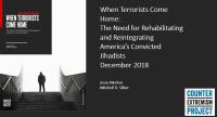 Can Convicted Terrorists Be Rehabilitated? Current Challenges And Lessons Learned From Different Approaches In The EU And The U.S.