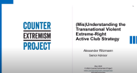 CEP Webinar: (Mis)Understanding the Transnational Violent Extreme-Right Active Club Strategy